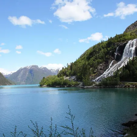 Fjordhytte-5 Hardanger-region, Zwischen Odda Und Rosendal Dom wakacyjny Sundal